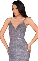 Clarisse 8097 Gunmetal-Royal