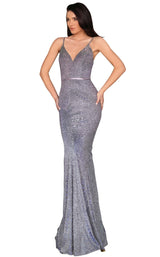 Clarisse 8097 Gunmetal-Royal