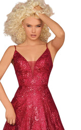 Clarisse 8165 Deep Red