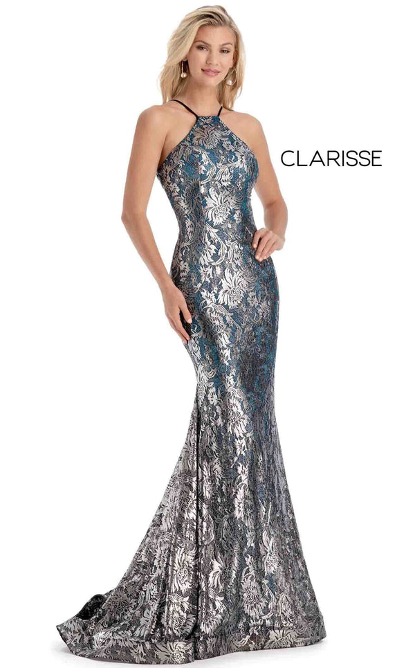 Clarisse 8171 Gunmetal-Teal