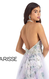 Clarisse 8205 Ivory-Lilac-Print