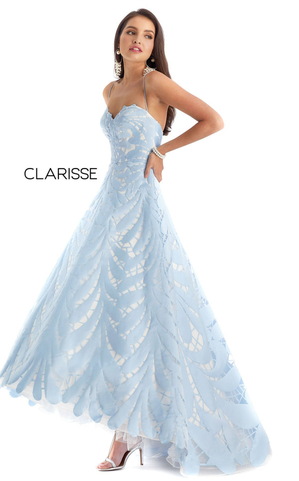 Clarisse 8227 Powder-Blue-White