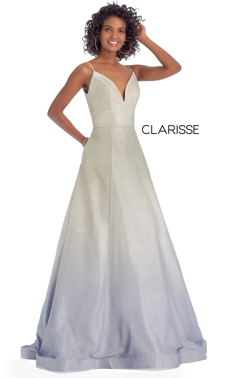 Clarisse 8233 Champagne/Lilac Ombre