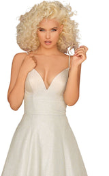 Clarisse 8233 Champagne/Wine Ombre