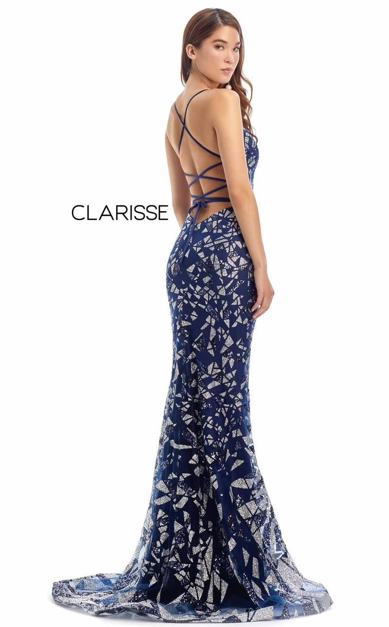 Clarisse 8240 Navy/Silver