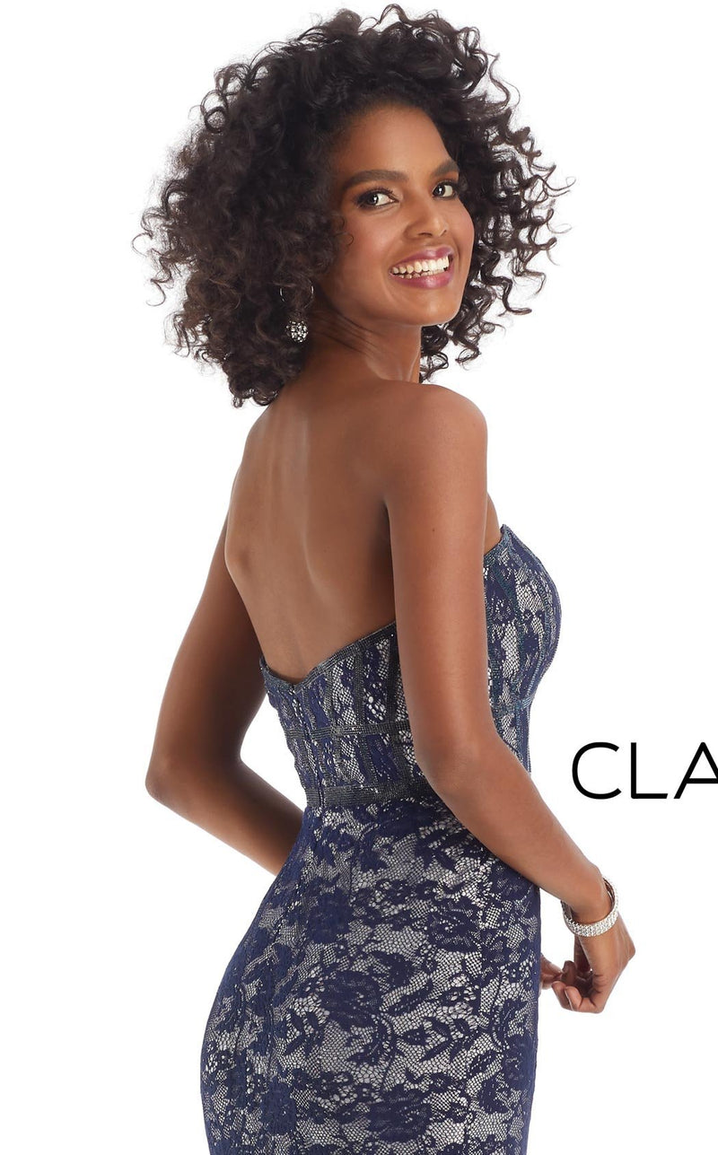 Clarisse 8242 Navy/Silver