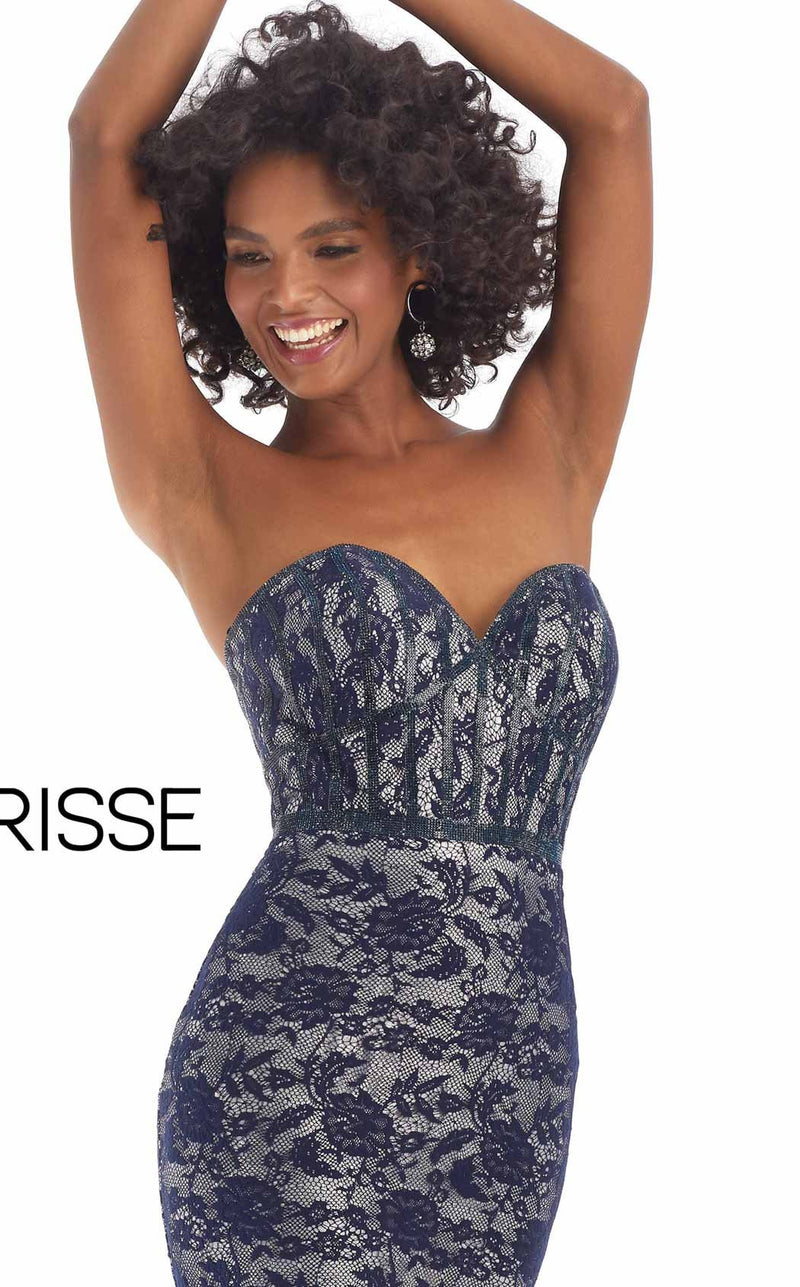Clarisse 8242 Navy/Silver