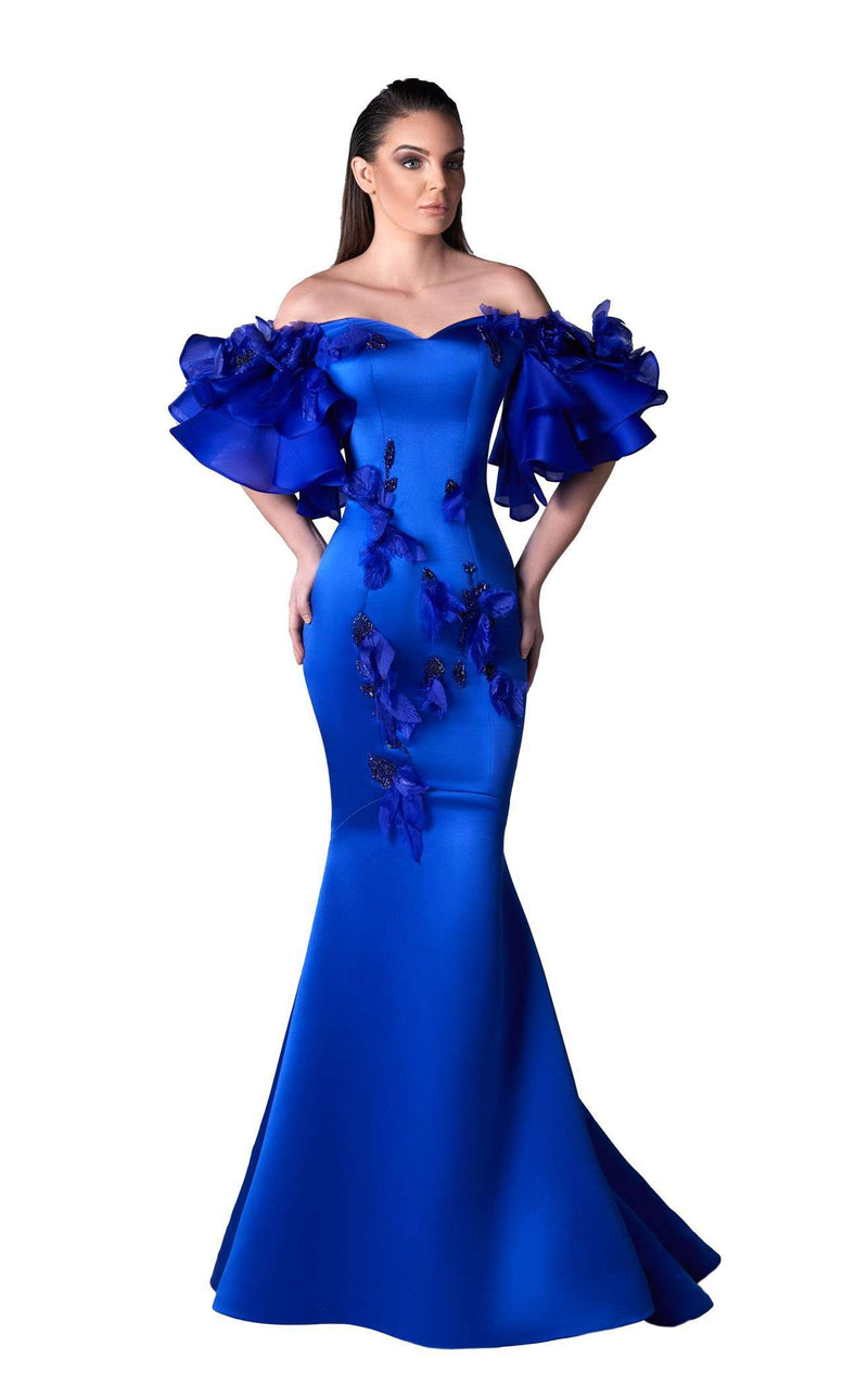 Edward Arsouni Couture FW0398 Blue