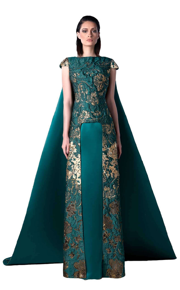 Edward Arsouni Couture FW0414 Green