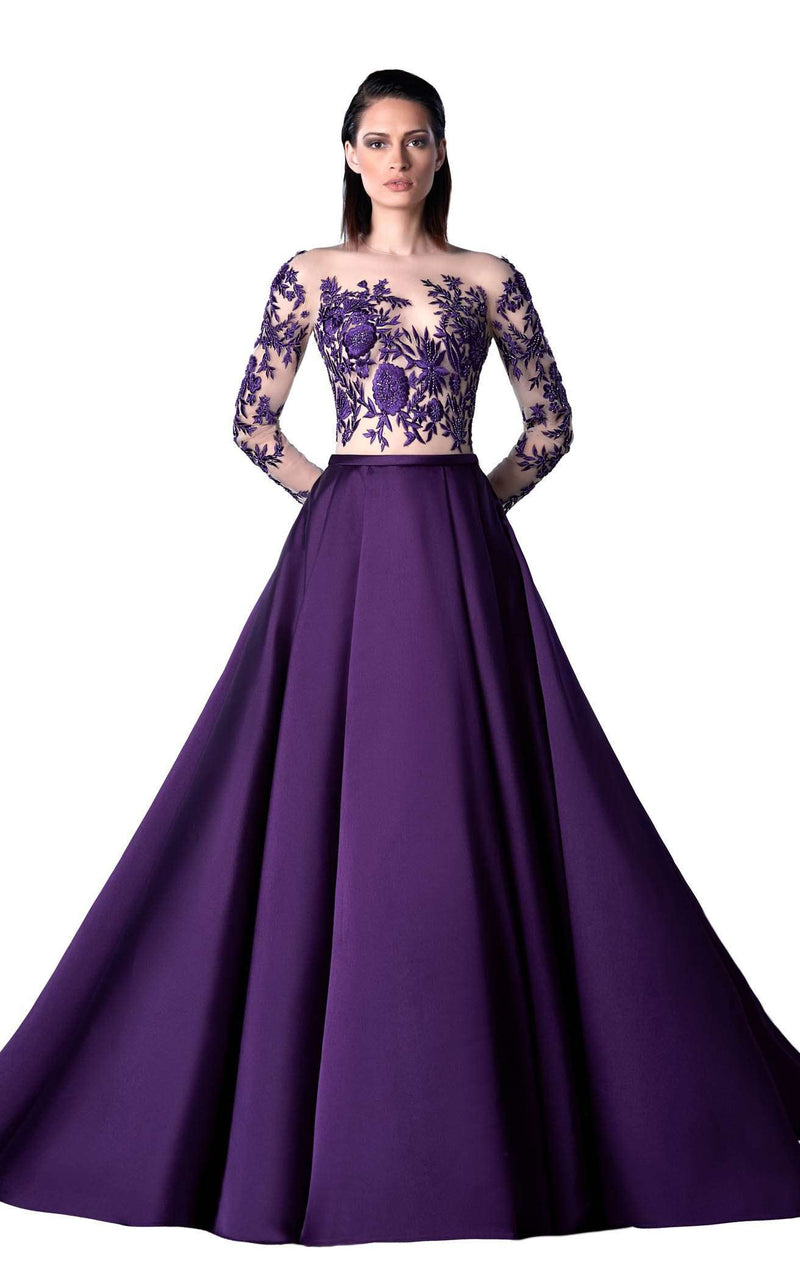 Edward Arsouni Couture FW0420 Purple