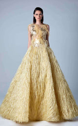 Edward Arsouni Couture FW0437 Yellow