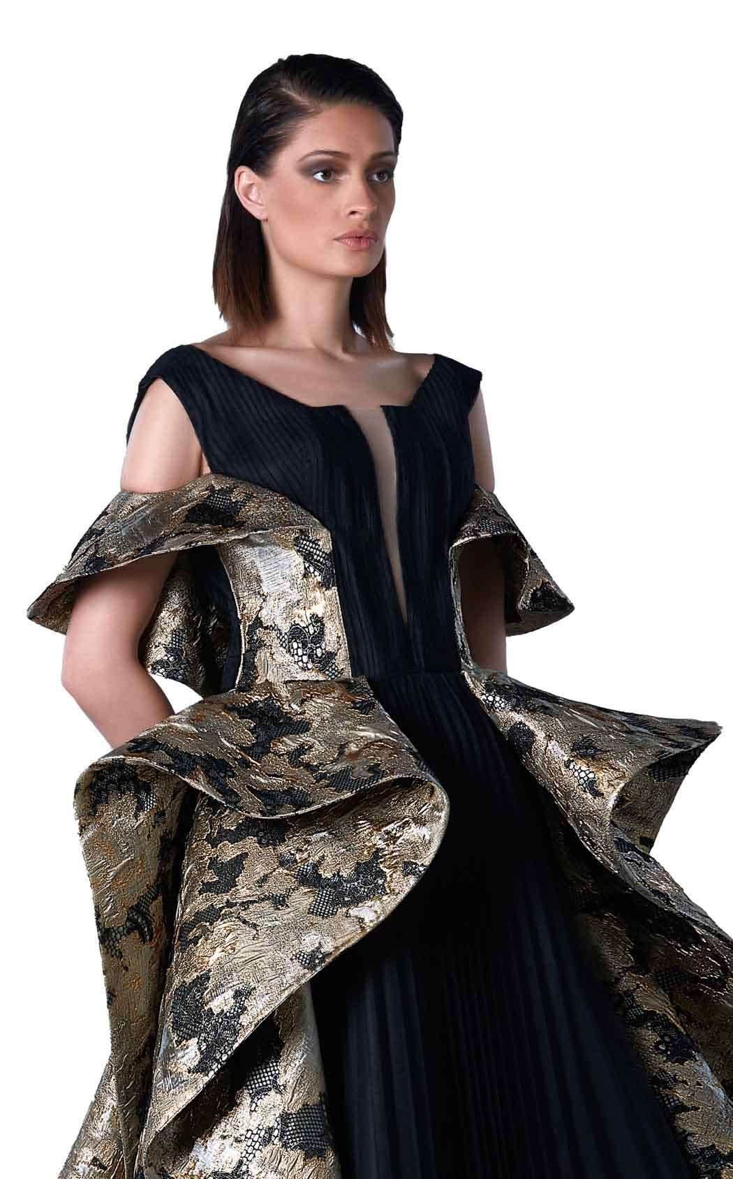 Edward Arsouni Couture FW0441 Dress | NewYorkDress.com