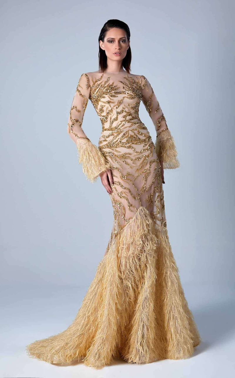 Edward Arsouni Couture FW0446 Gold