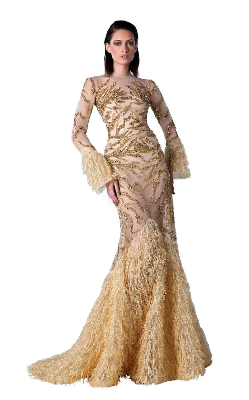 Edward Arsouni Couture FW0446 Gold