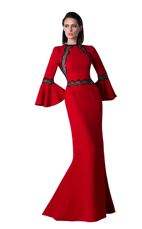 Edward Arsouni Couture FW0456 Red