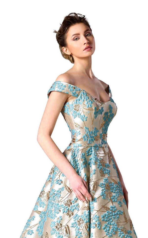 Edward Arsouni Couture 0280 Blue