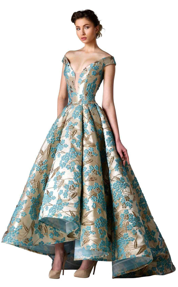 Edward Arsouni Couture 0283 Blue