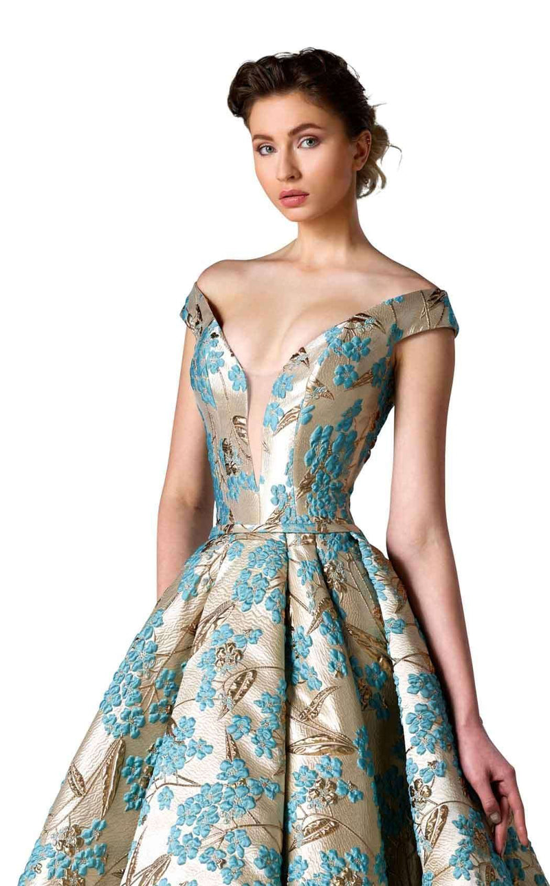 Edward Arsouni Couture 0283 Blue