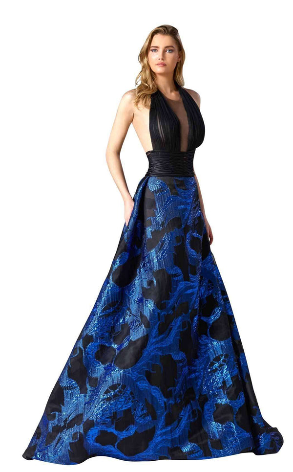 Edward Arsouni Couture 0288 Blue/Black