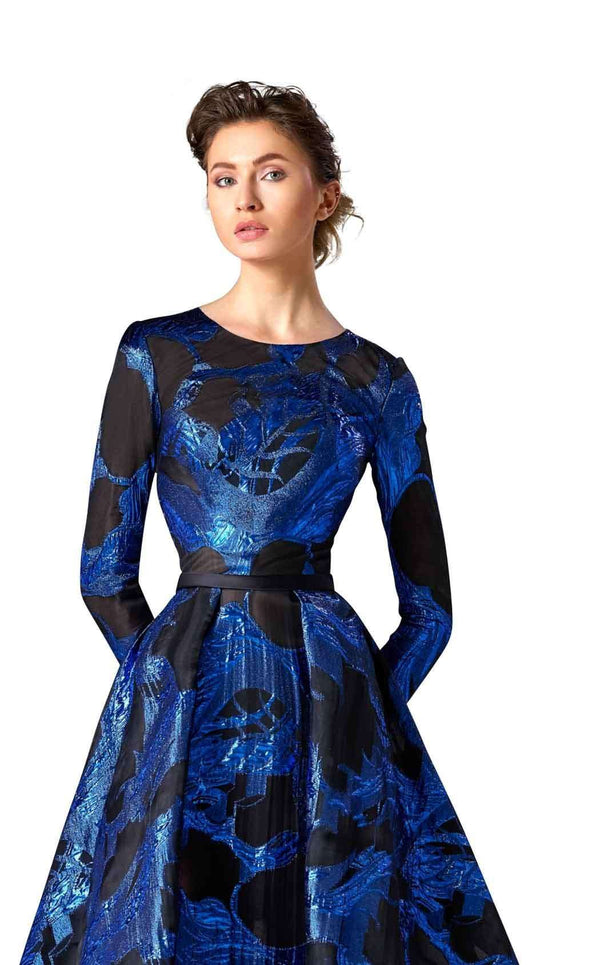 Edward Arsouni Couture 0286 Blue/Black