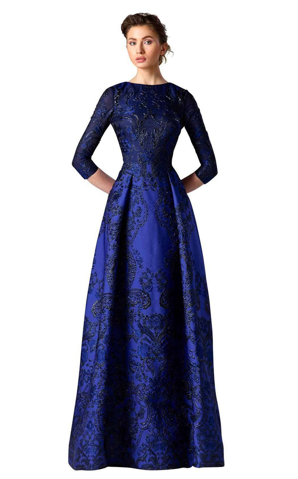 Edward Arsouni Couture 0289 Jacquard-Blue