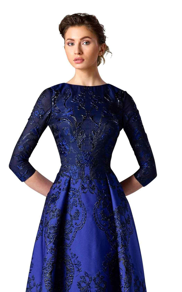 Edward Arsouni Couture 0289 Jacquard-Blue