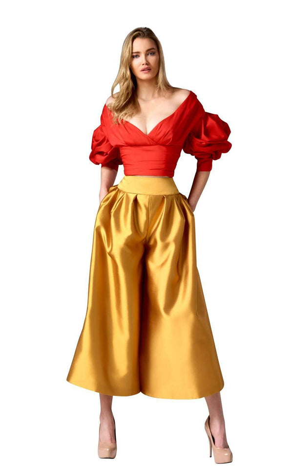 Edward Arsouni Couture 0295 Red/Gold