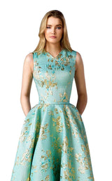 Edward Arsouni Couture 0305 Green-Gold
