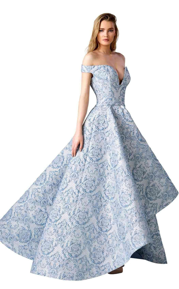 Edward Arsouni Couture 0311 Silver/Blue