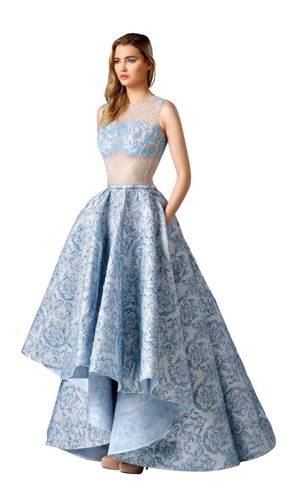 Edward Arsouni Couture 0313 Silver/Blue