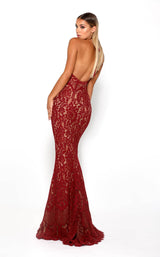 Portia and Scarlett Elle Gown Red
