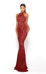Portia and Scarlett Elle Gown Red