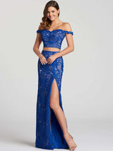 Ellie Wilde EW118059 Royal Blue