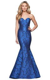 Faviana S10118 Royal/Black