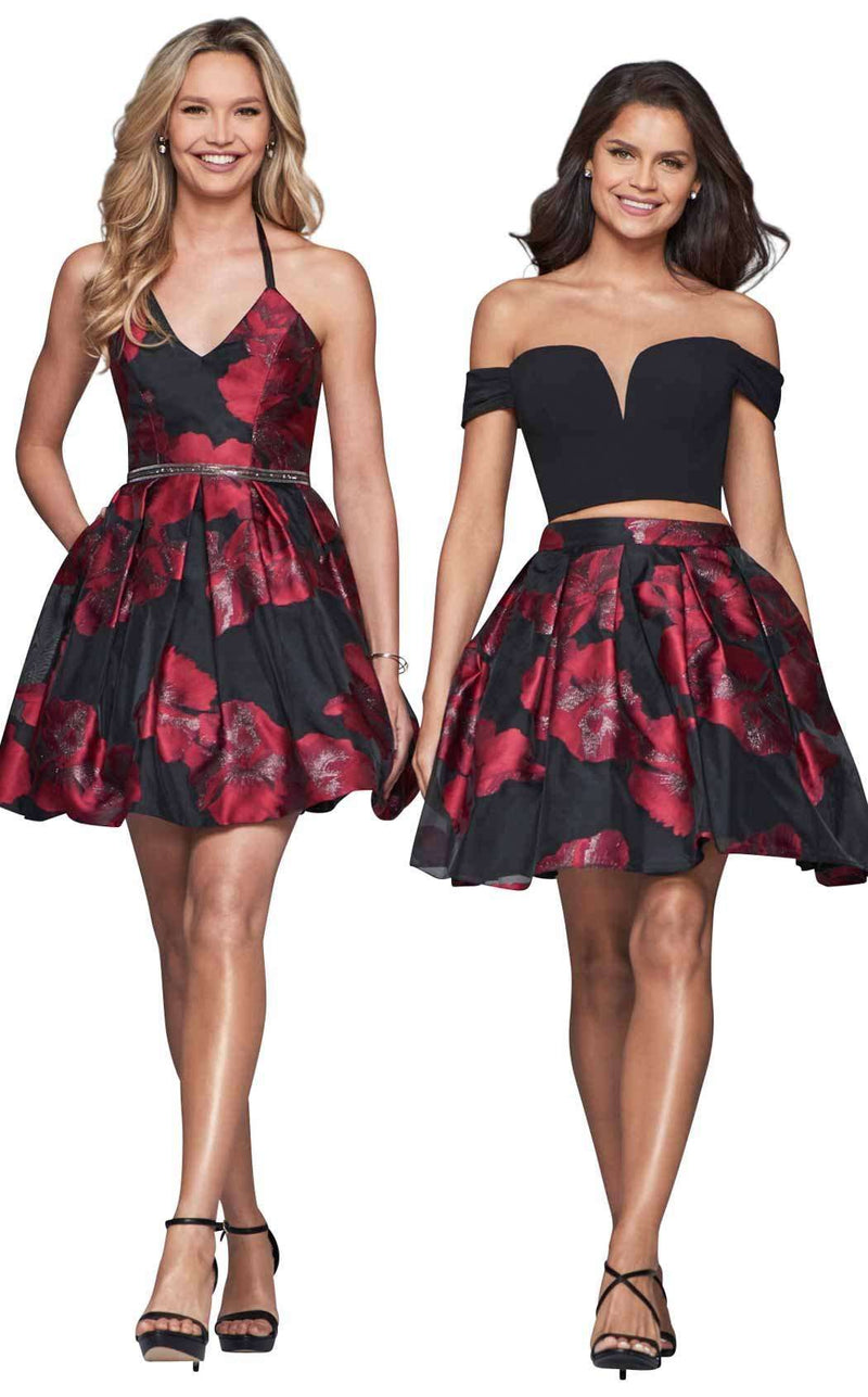 Faviana S10157 Black-Ruby