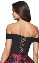 Faviana S10158 Black-Ruby