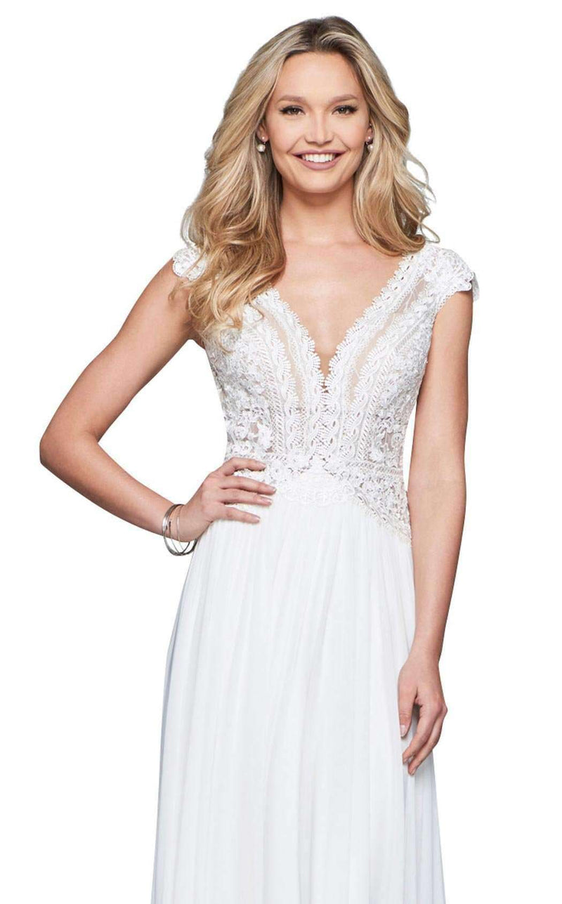 Faviana S10178 Ivory