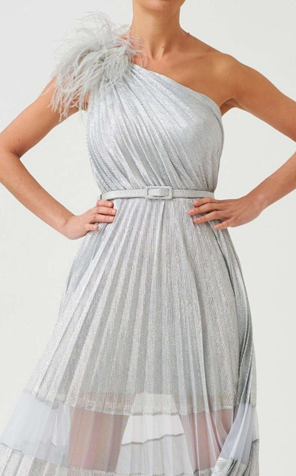 Forever Unique EX19232 Silver/White