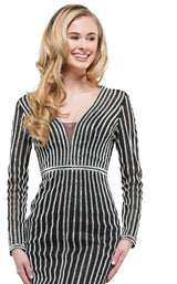 Colors Dress J109 Dress Black