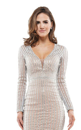 Colors Dress J109 Dress Grey-Nude