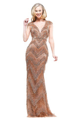 Colors Dress J110 Dress Rose-Gold