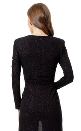 Jovani 1708 Black Pink