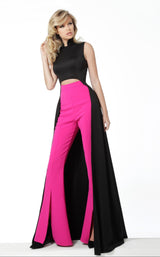 Jovani 3377 Black/Fuchsia