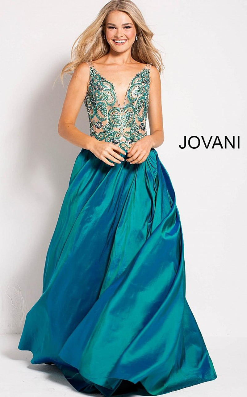 Jovani 51462 Peacock