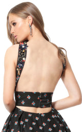 Jovani 57057 Black Multi