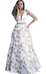 Jovani 60384 Ivory/Gold