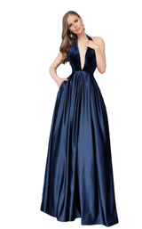 Jovani 61203 Navy