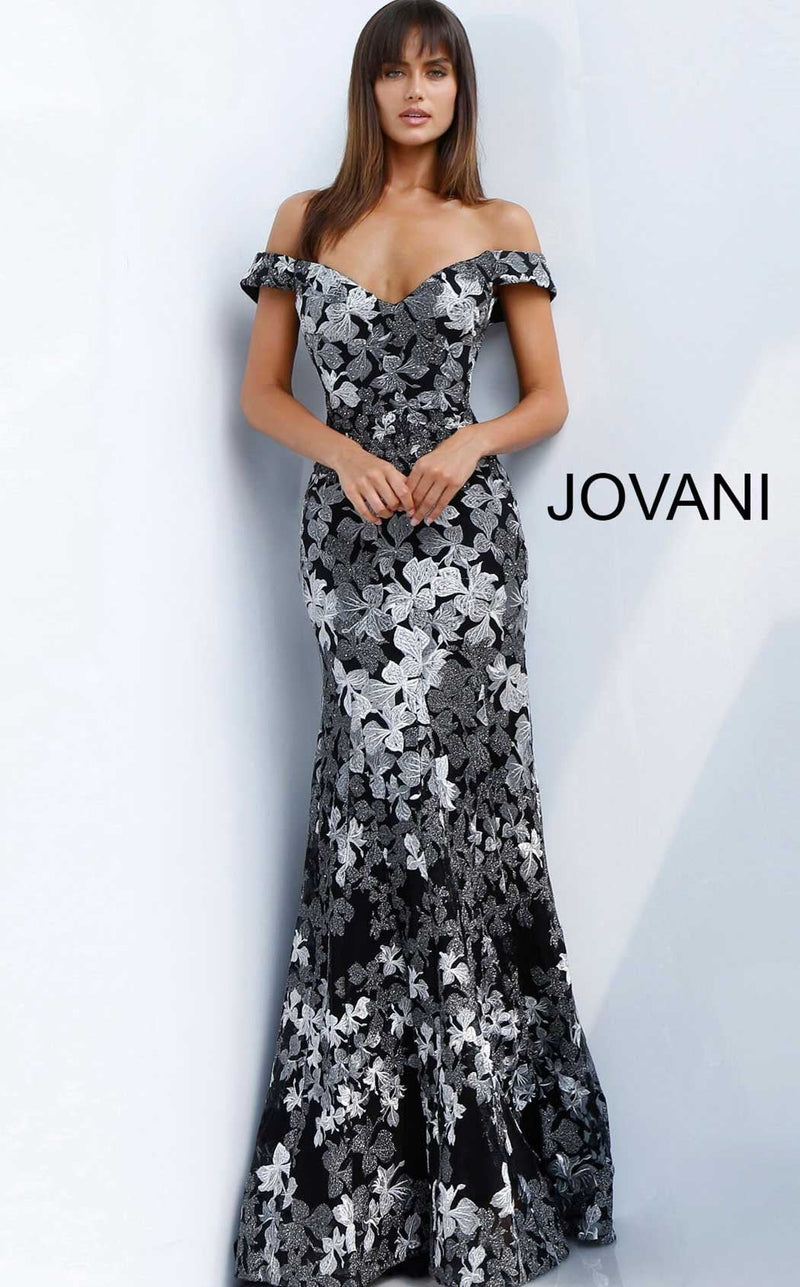 Jovani 61380 Black/Grey