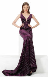 Jovani 63514 Purple