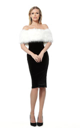 Jovani 63883 Black/White